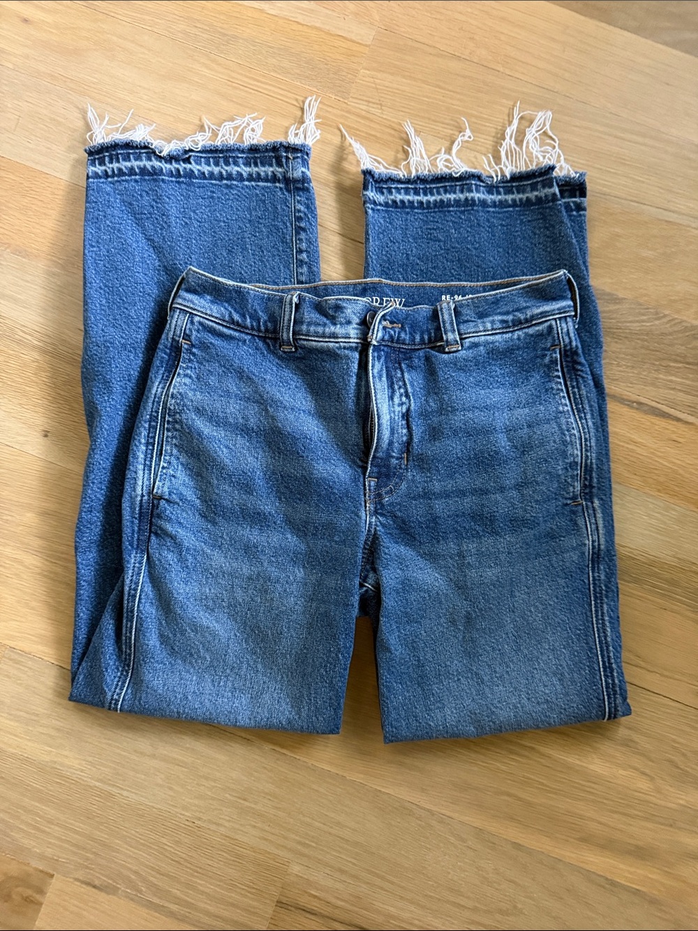 J. Crew Slim Wide Leg Jeans